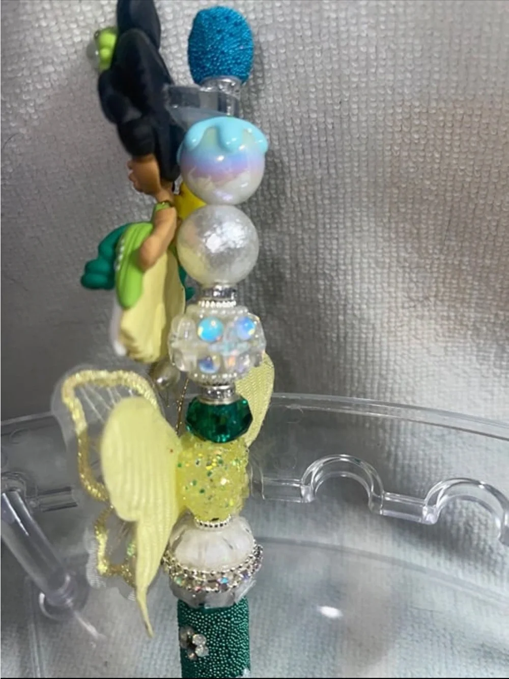 Princess Tiana clay figure Pen